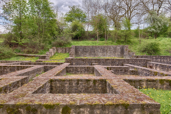 Remains of roman baths