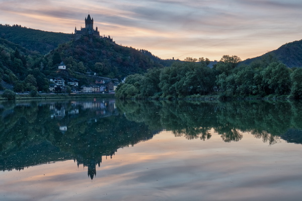 Cochem after sunset