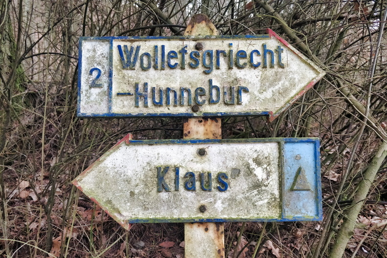 Another old fashion sign near Mersch