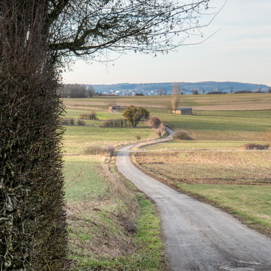 VeloRoute Syrdall near Schuttrange