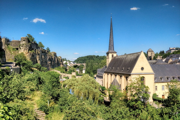 Bock Casemates and Neumünster Abbey