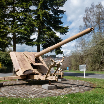 German canon wreck Troisvierges