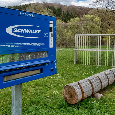 Bike tubes vending machine