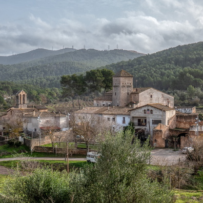 Near the village of Olesa de Bonesvalls