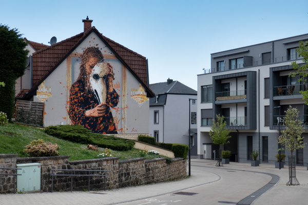 Mural on house in Bettembourg