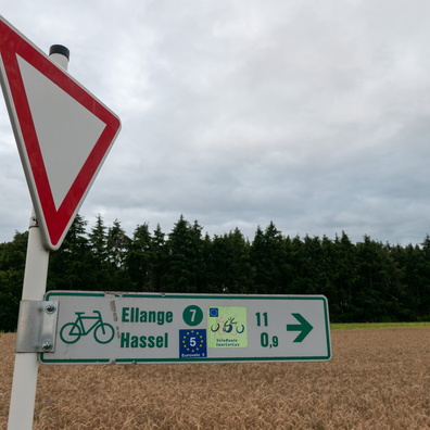 New features on the EuroVelo 5 cycling route