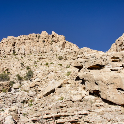 Mountain near Wadi Bani Khalid