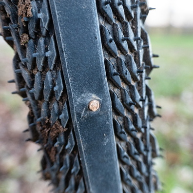 First tubeless puncture