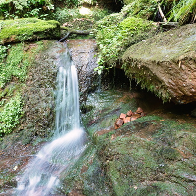 Ewigbachtälchen waterfall