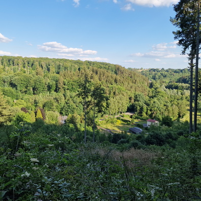 Äischdall from above near Fockemillen