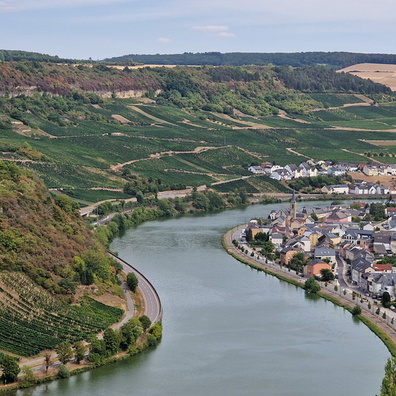 Moselle near Machtum