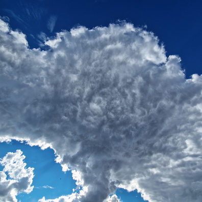 Cloud above me