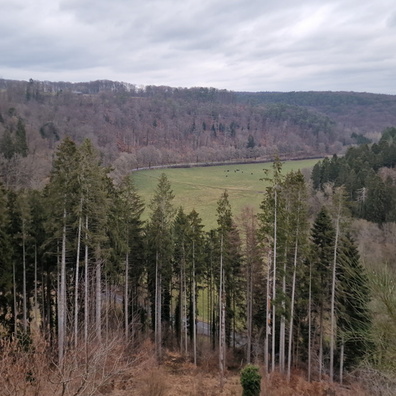 Äischdall view from Hollenfens