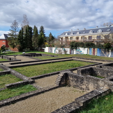 Roman villa in Helmsange