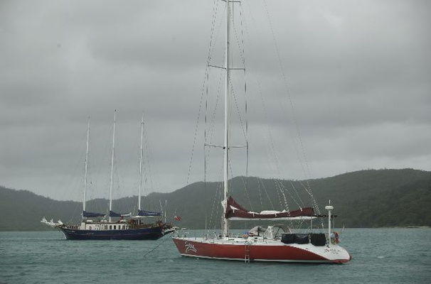 Sailing in the Whitsundays