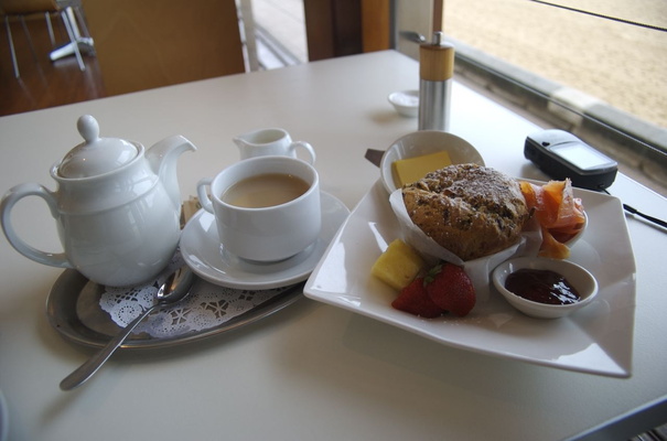 Breakfast on the beach