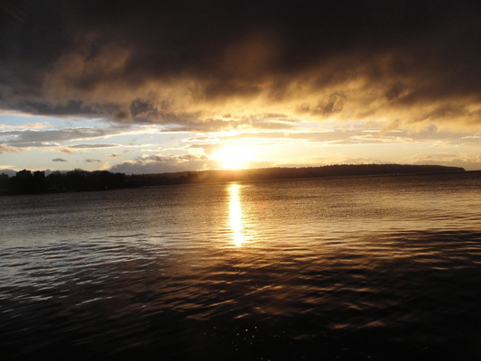 Sunset in Vancouver, BC