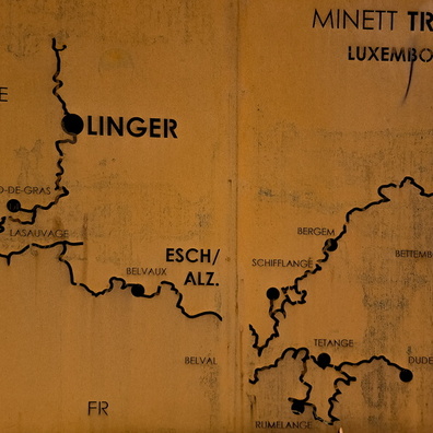 Minett Trail map in Linger