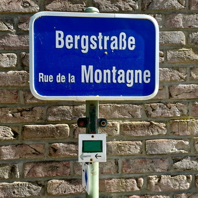 Street name in two languages