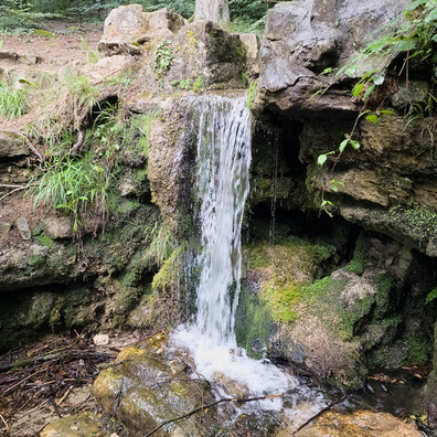 Hunnebur waterfall