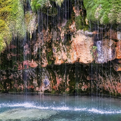 Kallektuffquell waterfall