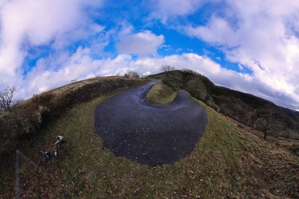 Hairpin turn near Kautenbach