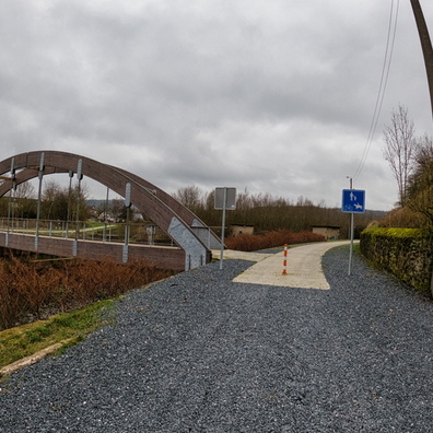 Cycleway in Athus