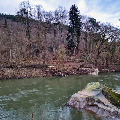 Sauer river near Bollendorf