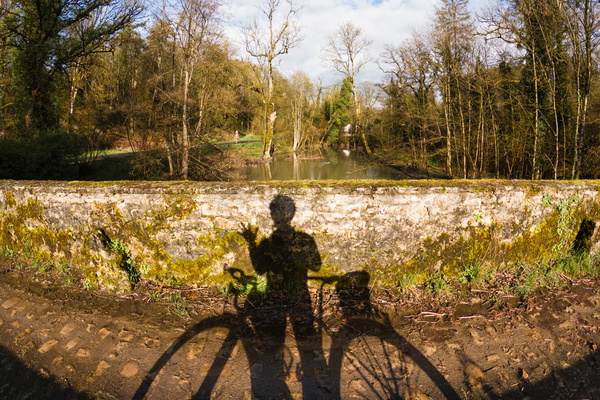 Greetings from my shadow