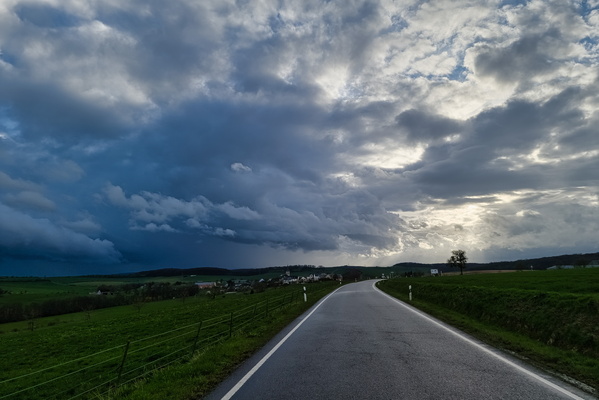 Stormy weather near Mompach