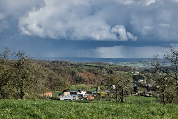 Stormy weather seen from Mutferter Haff