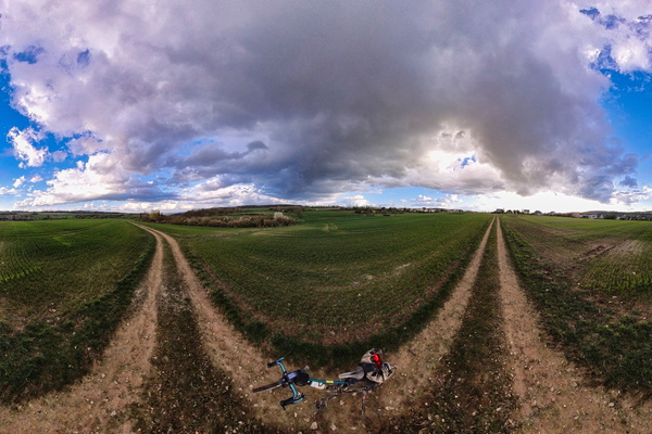 Clouds panorama