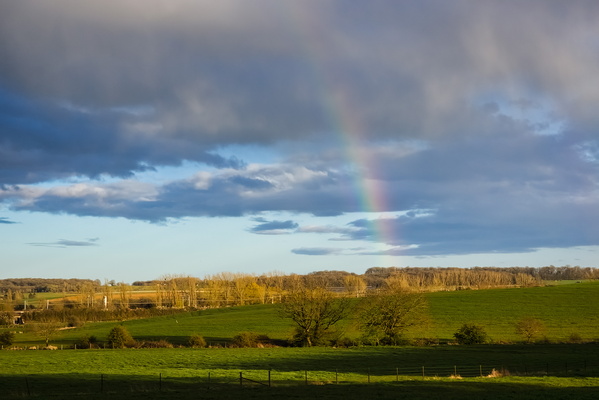 Rainbow near Hesperange