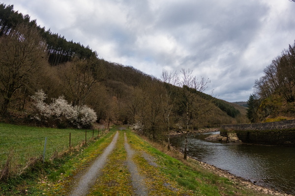 Track along the Ourdall