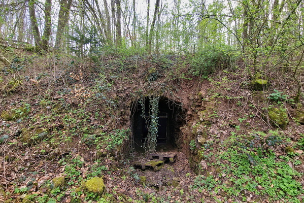 Cave entrance near Redange