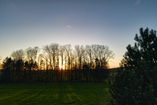 Sunset near Mamer