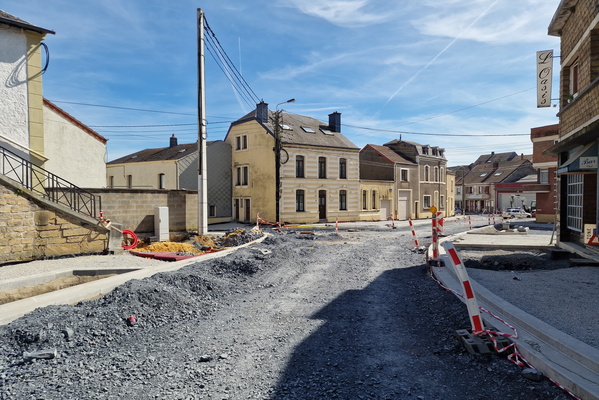 Urban gravel in Virton