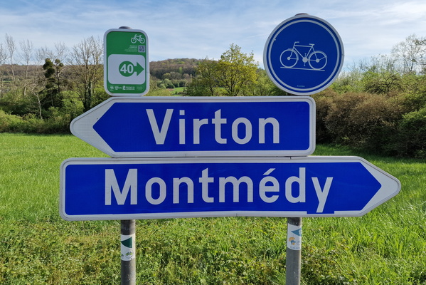 Signs and bike routes