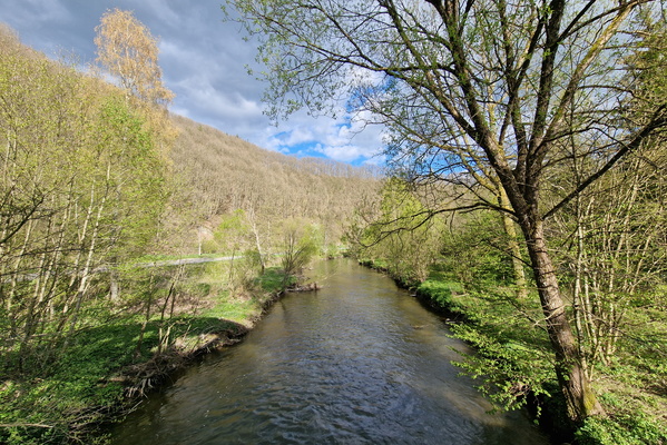 Sauer river near Radelange