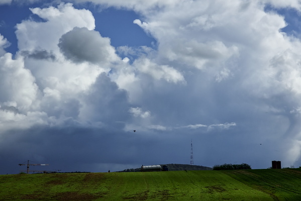 Threatening sky