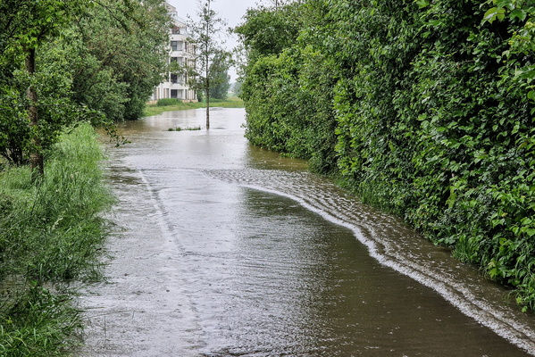 Flood in Bertrange