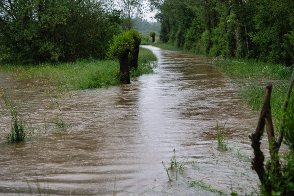 Flood in Bertrange