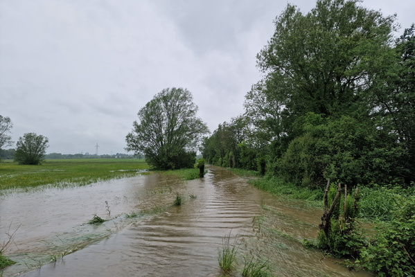 Flood in Bertrange