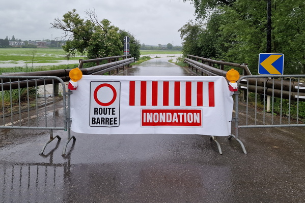 Closed road