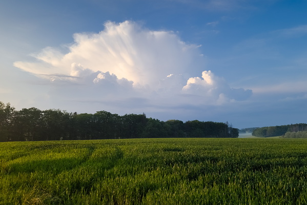 Thunderstorm above Feulen seen near Kehlen