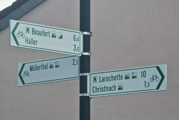New bike route in Waldbillig