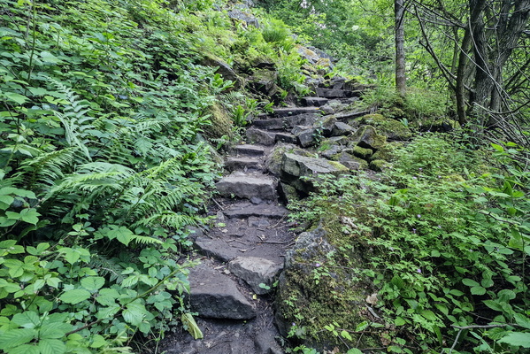 A few steps