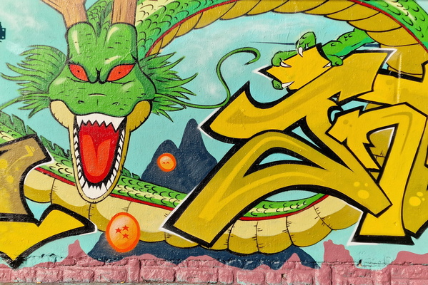 Mural in Schluechthaus