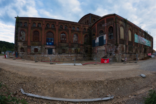 Preserved building in Site Industriel des Terres-Rouges