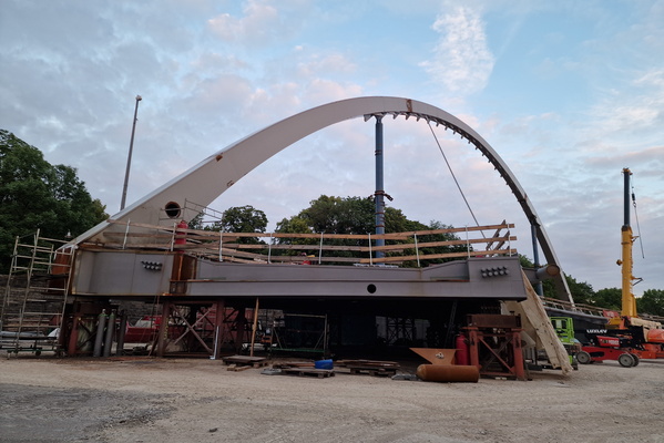 New bridge in Bettembourg